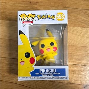 Funko Pop! Games Pikachu Figure - Yellow and Red